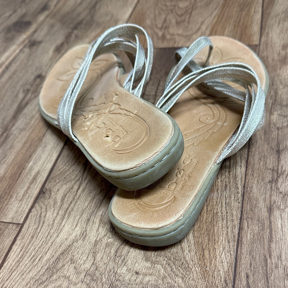 b.o.c. Silver Strappy Sandals - Picture 2 of 3